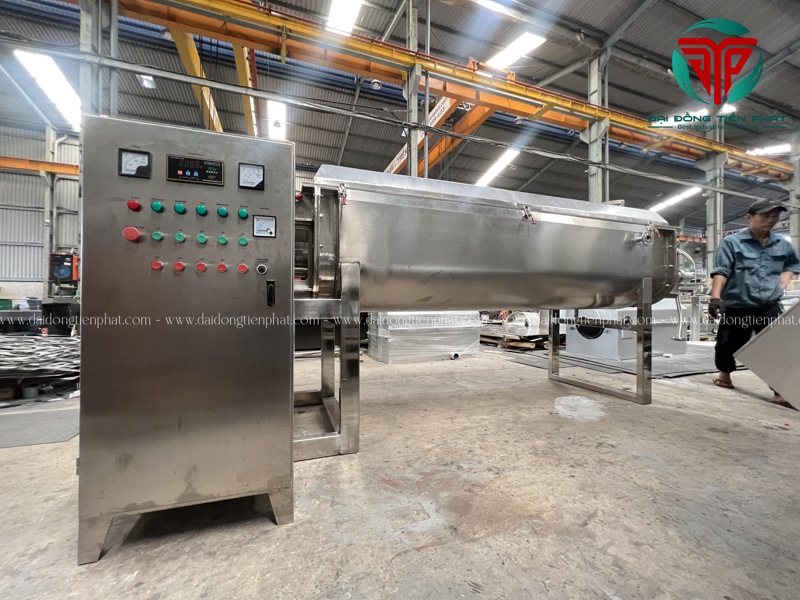 máy sấy bùn công suất lớn
