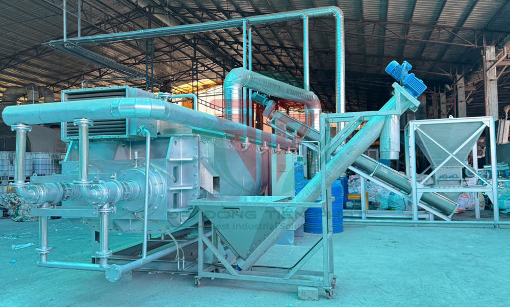 máy sấy bùn công suất lớn sản xuất tại Việt Nam